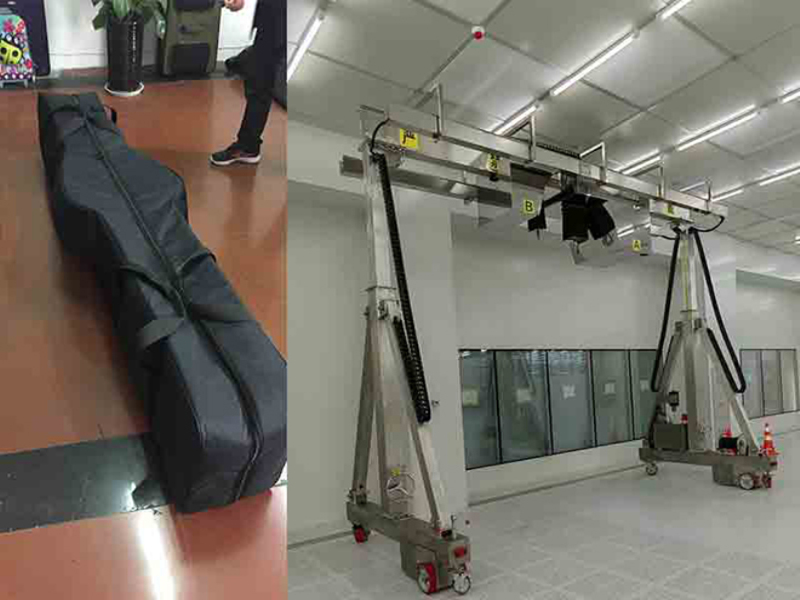 无尘室不锈钢龙门架